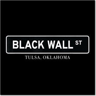 Black Wall Street Tulsa Oklahoma 1921 Black History Posters and Art